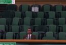 Roger Federer cuts lonely figure in Wimbledon Royal Box as celebs leave | Tennis | Sport