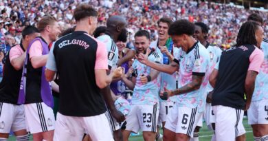 Belgium stars caught mocking Donald Trump as USA crash out of World Cup | Football | Sport