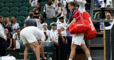 Wimbledon LIVE: Two players ordered off court in huge handshake row | Tennis | Sport