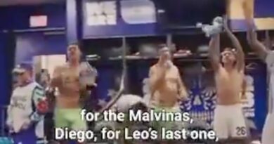 Argentina players sing Falkland Islands song with England on World Cup collision course | Football | Sport