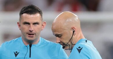 Michael Oliver & Anthony Taylor banned from refereeing World Cup teams | Football | Sport