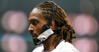 What is Djed Spence wearing on his face? England star's mask vs Norway explained