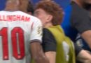 Jude Bellingham caught ‘slapping’ Argentina star after loss as players clash | Football | Sport