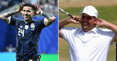 Argentine golfer cruelly mocks England at The Open with Fernandez gesture | Football | Sport