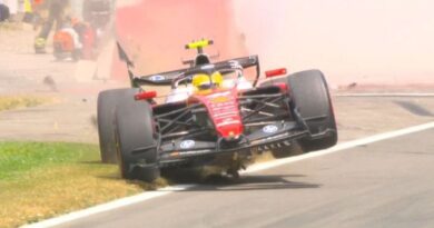 Lewis Hamilton smashes up Ferrari in Belgian GP qualifying blow | F1 | Sport