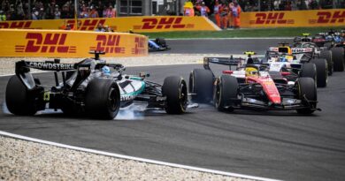 Lewis Hamilton slapped with Belgian GP penalty for George Russell crash | F1 | Sport