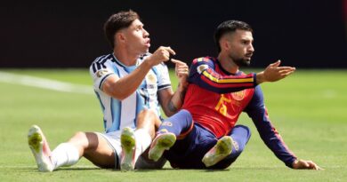 FIFA break own rule in World Cup final as Spain and Argentina punished | Football | Sport