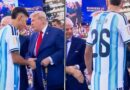 Donald Trump suffers embarrassing gaffe as Argentina stars collect losers medals | Football | Sport