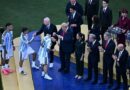 Cristian Romero ‘snubs’ Trump handshake in World Cup final medal presentation | Football | Sport