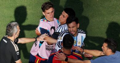 Argentina could get punishments for World Cup final chaos and banner | Football | Sport