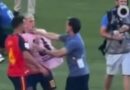Argentina coach caught ‘punching’ Spain star twists the narrative | Football | Sport