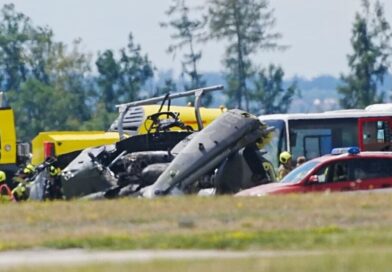 At least one dead as military helicopter crashes near Czech Republic town | World | News At least one dead as military helicopter crashes near Czech Republic town | World | News