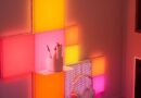 Nanoleaf’s colorful pegboard and shelf kit is half off