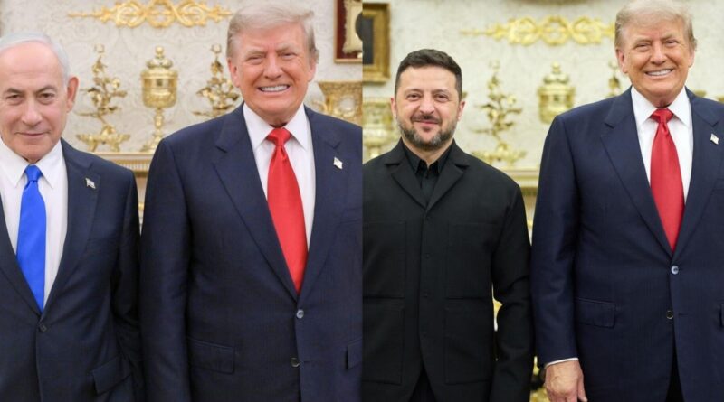 Trump hosts separate meetings with Netanyahu, Zelenskyy