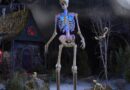 Home Depot’s 12-foot viral skeleton now talks
