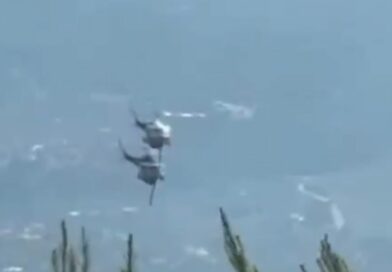 Video captures midair collision of Greek firefighting helicopters Video captures midair collision of Greek firefighting helicopters