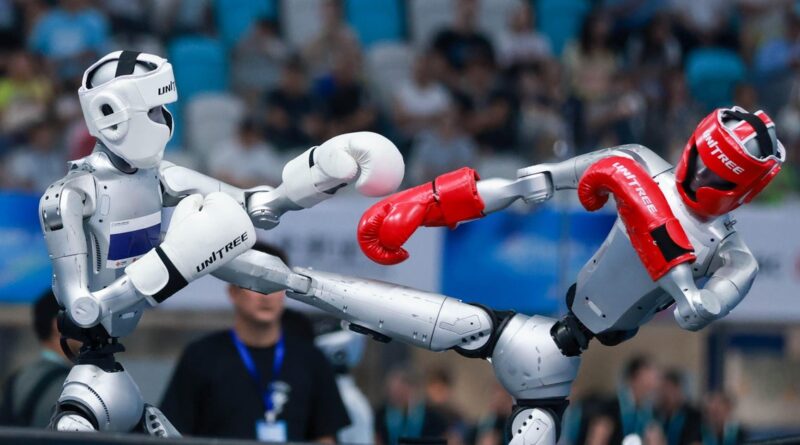 Humanoid robot soldiers likely only 5-10 years away, one developer behind China’s robotics boom tells CBS News