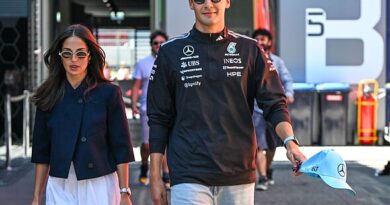 George Russell announces engagement to Carmen Montero Mundt with adorable pictures