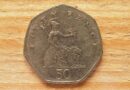 Rare 50p coin with historic value to collectors sells for 230 times face value on eBay Rare 50p coin with historic value to collectors sells for 230 times face value on eBay