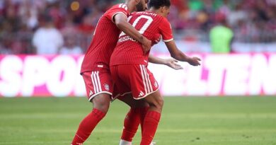 Bayern Munich star Jamal Musiala collapses during friendly as teammate catches him