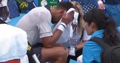 Novak Djokovic collapses to knees and vomits in shock Cincinnati Open loss