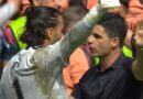 Mikel Arteta in intense exchange with David Raya moments after Arsenal goal vs Man City