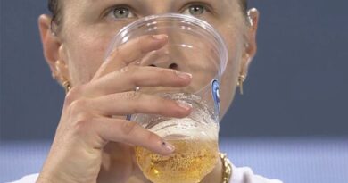 Cincinnati Open star 'drinks beer mid-match' before coming back to win