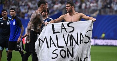 Argentina stars slapped with huge bans by FIFA as punishment confirmed for Falklands flag