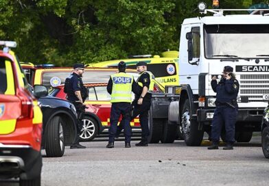 One dead and two seriously injured in sword attack at Sweden school as teen arrested