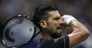Novak Djokovic breaks down in tears during shock US Open first round defeat