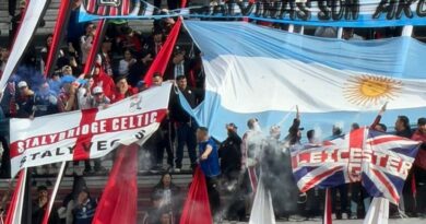 Argentina refuse to let England feud die as fans display stolen flags | Football | Sport