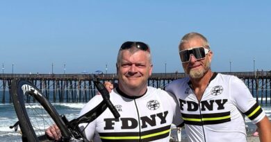 Navy veterans bike coast to coast for 9/11 tribute amid 25th anniversary