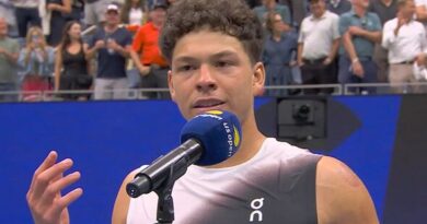 Ben Shelton baffled by awkward Annabel Croft incident after US Open win
