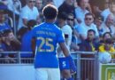Cardiff star Krystian Bielik appears to grab Portsmouth fan by the neck in wild scenes