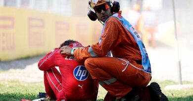 Charles Leclerc offers health update after 60G crash as Ferrari sweat for Spanish GP