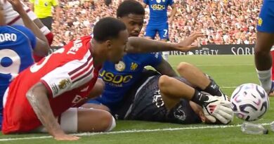 Arsenal's Gabriel 'extremely lucky' he wasn't sent off vs Chelsea as VAR misses incident