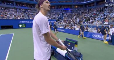 Alexander Zverev forced to apologise in bizarre incident during US Open quarter-final