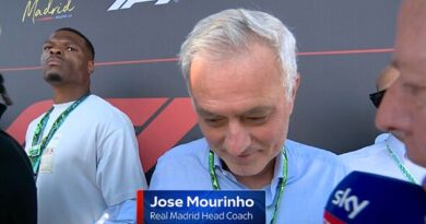 Martin Brundle forced to cut Jose Mourinho interview short in awkward Spanish GP gridwalk