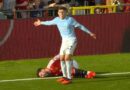 Phil Foden controversially sent off vs Man Utd as Erling Haaland rages at Man City star