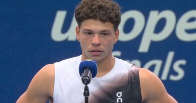 Ben Shelton tells teary Trinity Rodman 'I love you' after heartbreaking US Open final loss