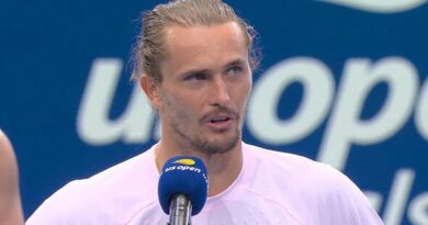 Alexander Zverev apologises immediately after winning US Open and 'bets all his money'