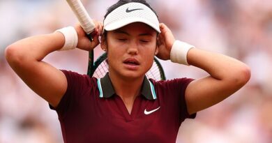 Emma Raducanu suffers another big rankings drop as 92-day absence continues