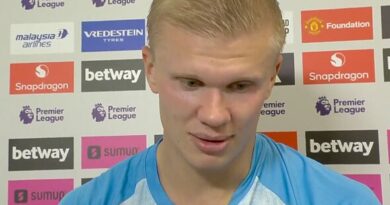 Erling Haaland apologises after Man Utd controversy as Man City star goes viral