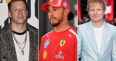 Lewis Hamilton stands up for Macklemore in nine-word message amid Ed Sheeran backlash