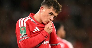 Shea Lacey celebration doesn't go unnoticed as Man Utd fans all say same thing