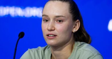 Elena Rybakina makes worrying health admission after being left 'unable to walk for days'