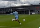 Dele Alli training at League Two club after being without a team for a year