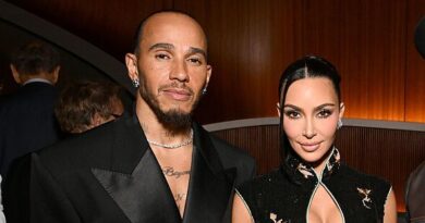 Kim Kardashian's saucy new nickname for Lewis Hamilton leaves sister Khloe stunned