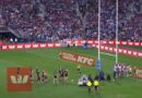 Horror injury silences rugby stadium with player's mum in tears as TV cameras pan away