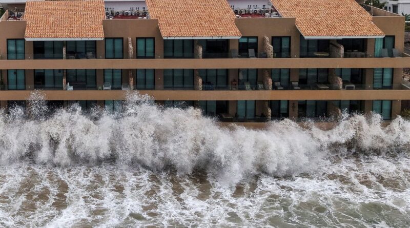 Hurricane Simon hitting western Mexico after tropical systems kill 6